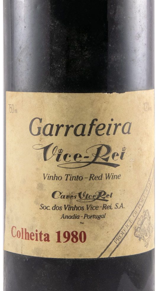 1980 Vice-Rei Garrafeira red