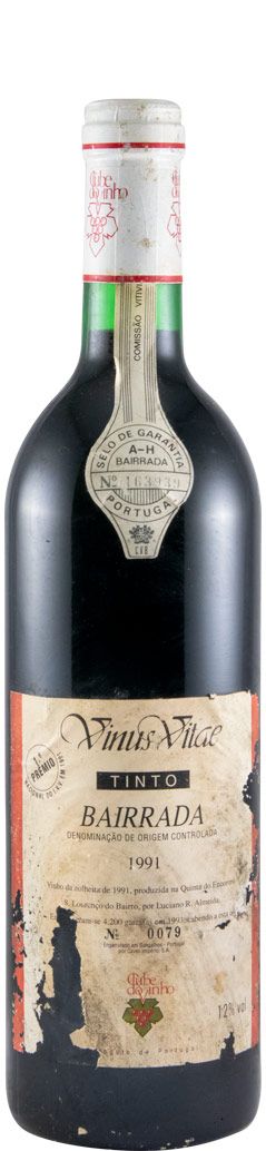 1991 Vinus Vitae Bairrada 1º Prémio IVV red
