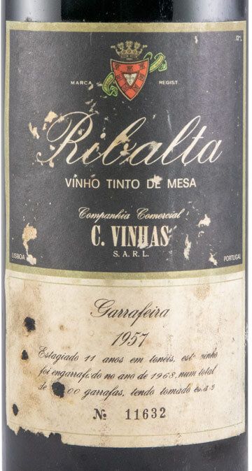 1957 Ribalta Garrafeira red