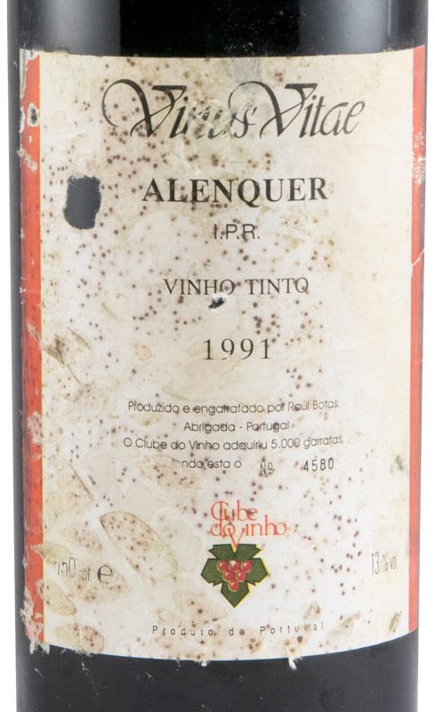 1991 Vinus Vitae Alenquer red
