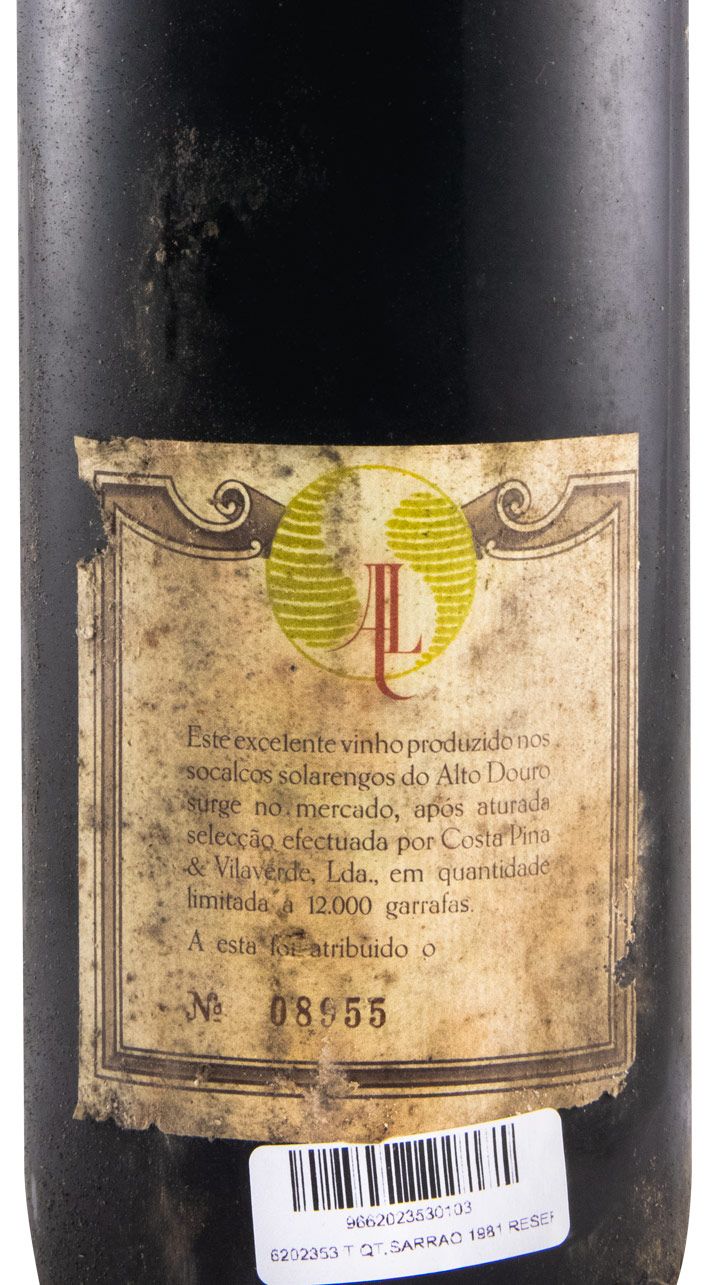 1981 Quinta do Sairrão Reserva red