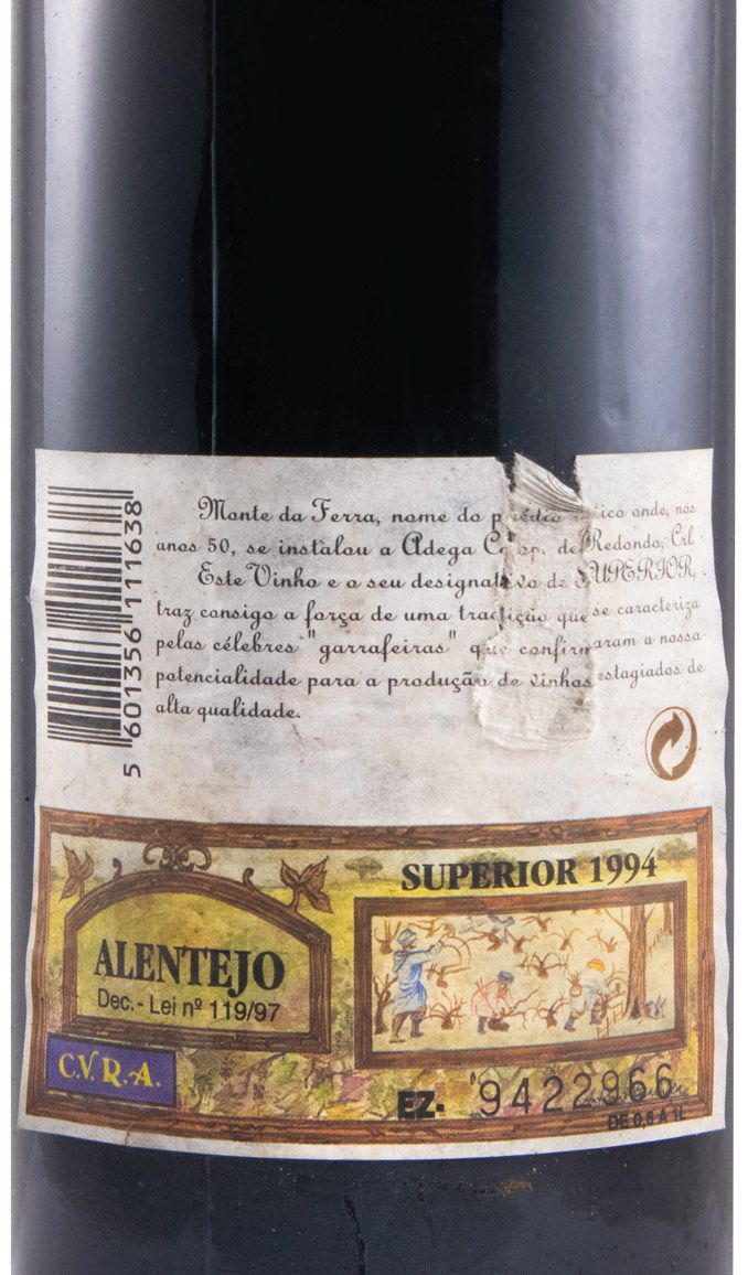 1994 Monte da Ferra Superior red