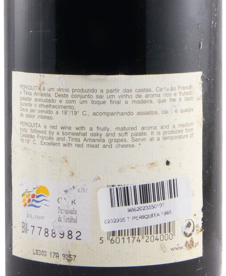 1996 José Maria da Fonseca Periquita red