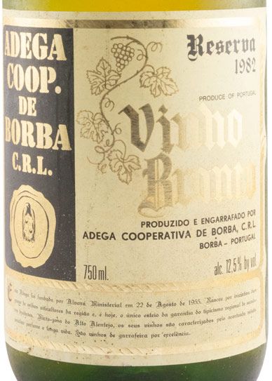 1982 Borba Reserva white