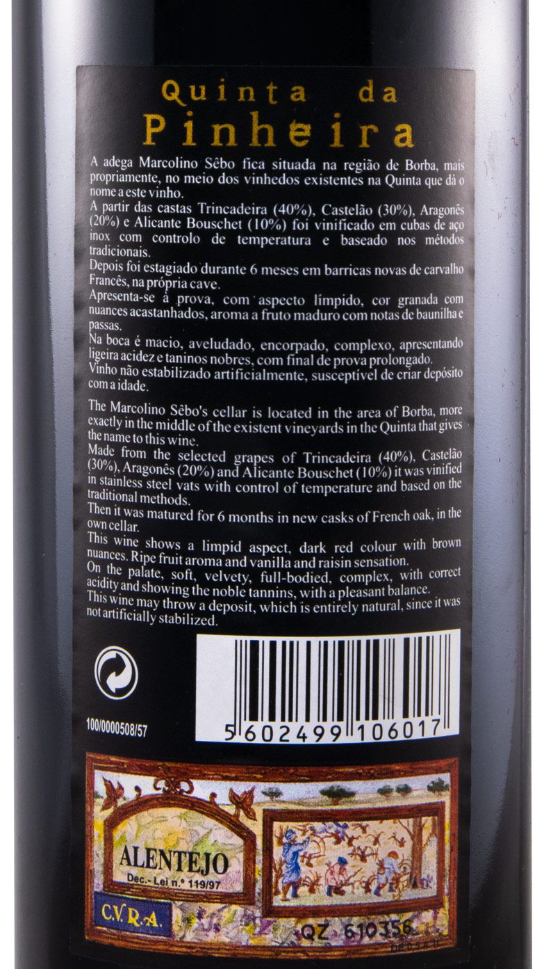 2001 Quinta da Pinheira red