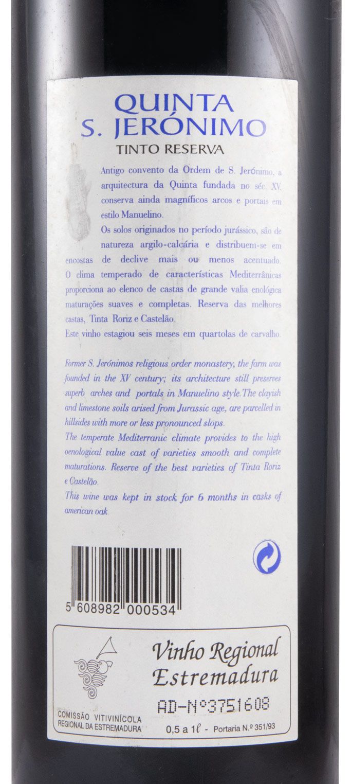 2001 Quinta S. Jerónimo Reserva red