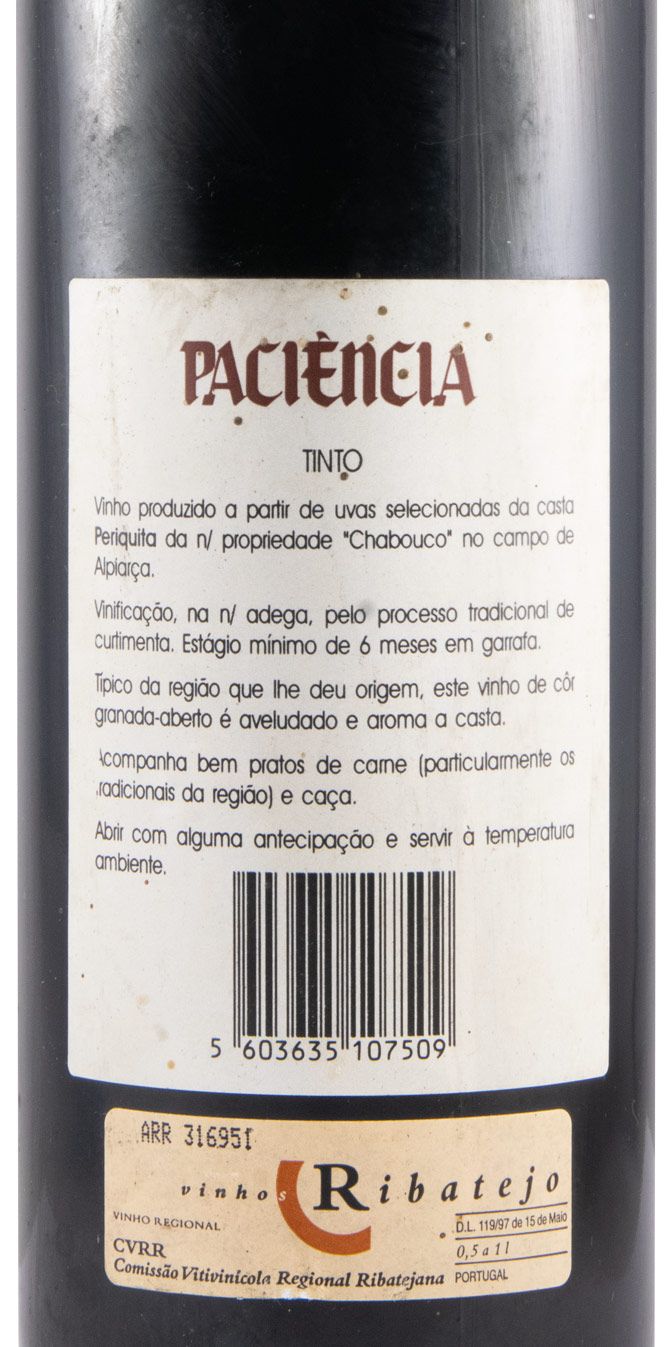 1996 Paciência red