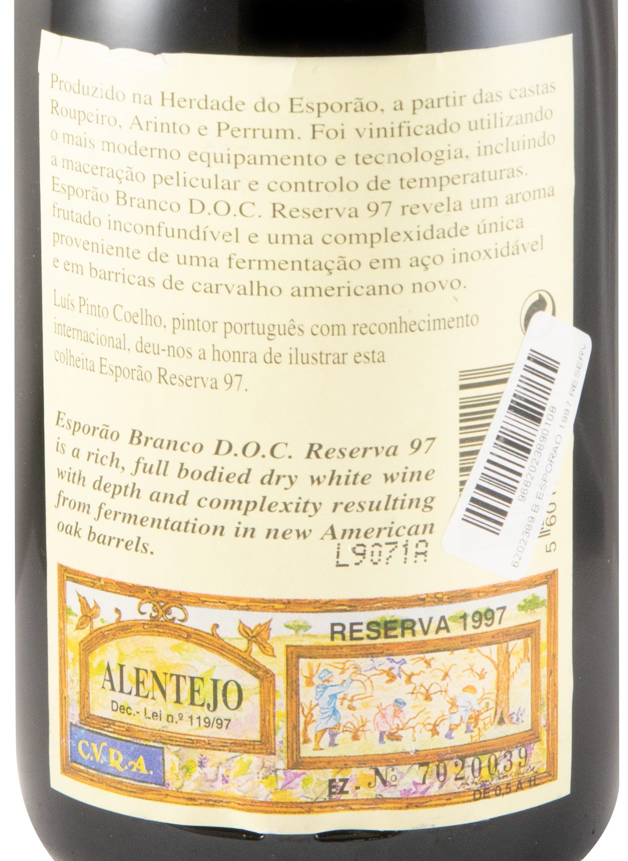 1997 Esporão Reserva branco
