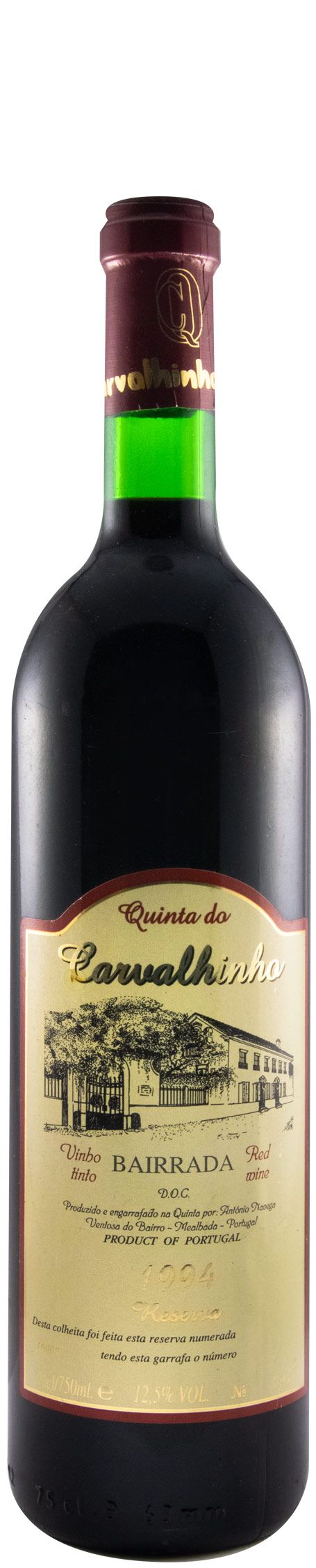 1994 Quinta do Carvalhinho Reserva red