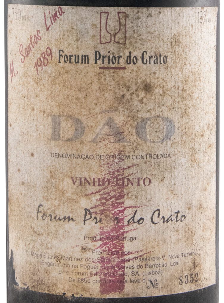 1989 Forum Prior do Crato M. Santos Lima tinto