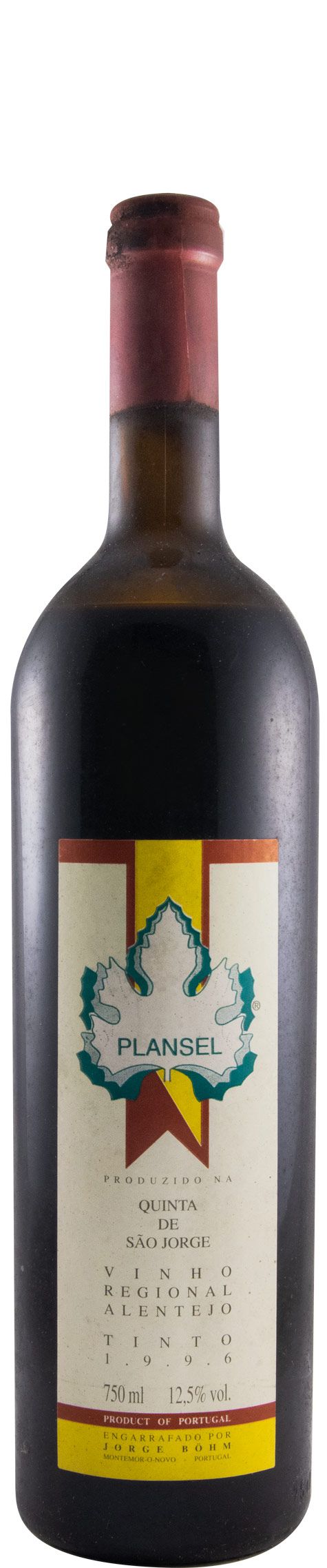 1996 Plansel Quinta de São Jorge tinto