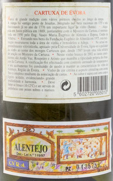 2002 Cartuxa white