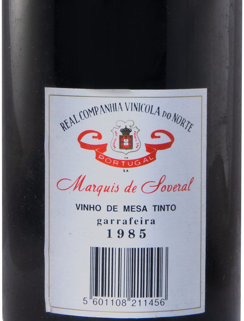 1985 Marquis de Soveral Garrafeira red