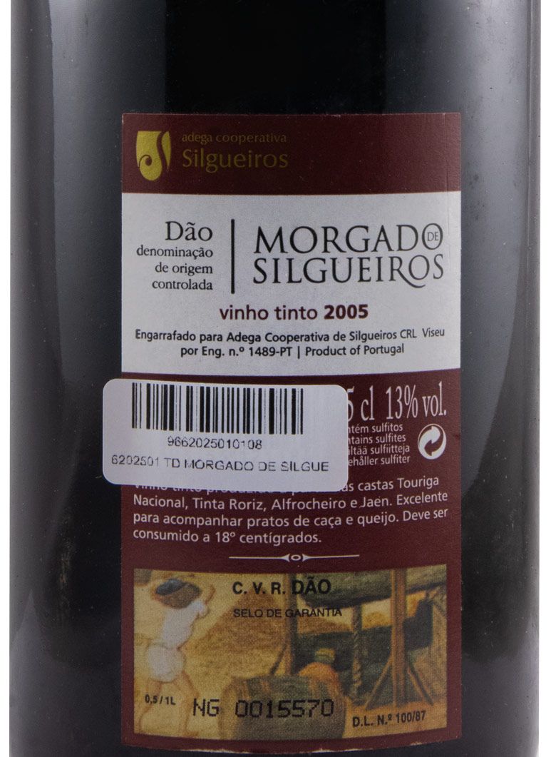 2005 Morgado de Silgueiros red
