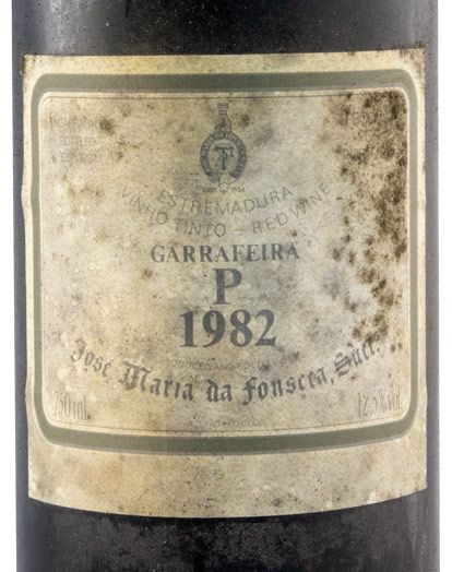 1982 José Maria da Fonseca P Garrafeira tinto
