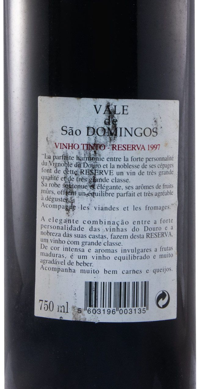 1997 Vale de São Domingos Reserva tinto