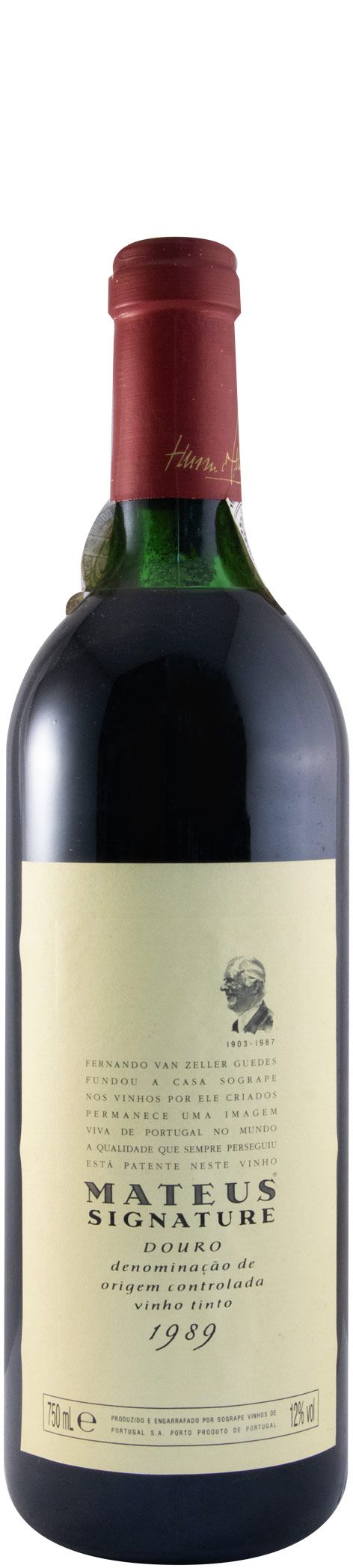 1989 Sogrape Mateus Signature red