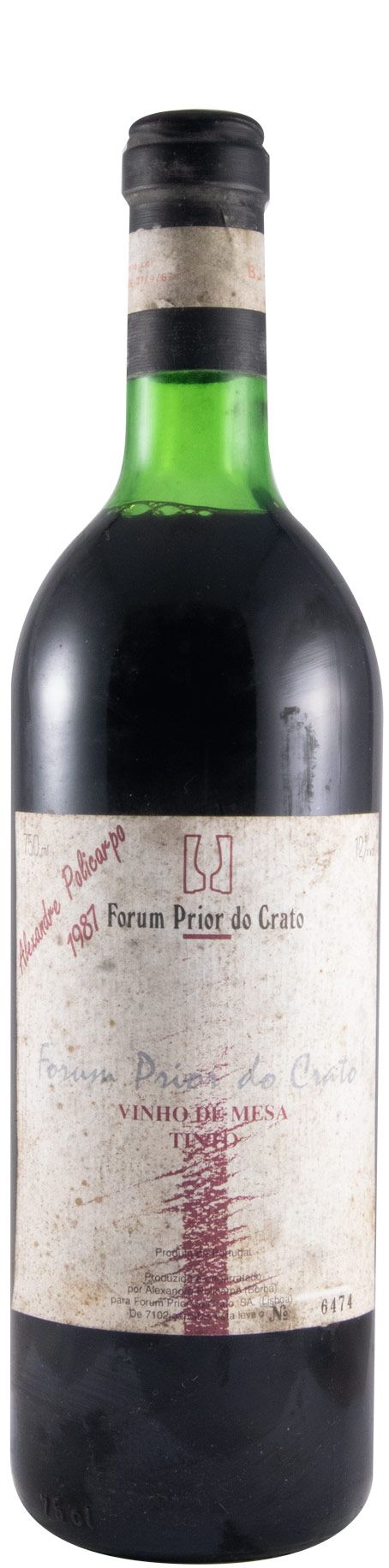 1987 Forum Prior do Crato Alexandre Policarpo red