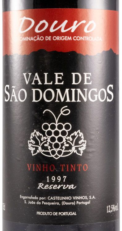1997 Vale de São Domingos Reserva red (black label)