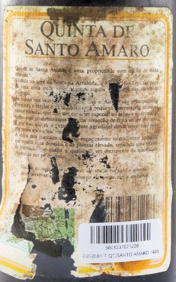 1990 Quinta de Santo Amaro red