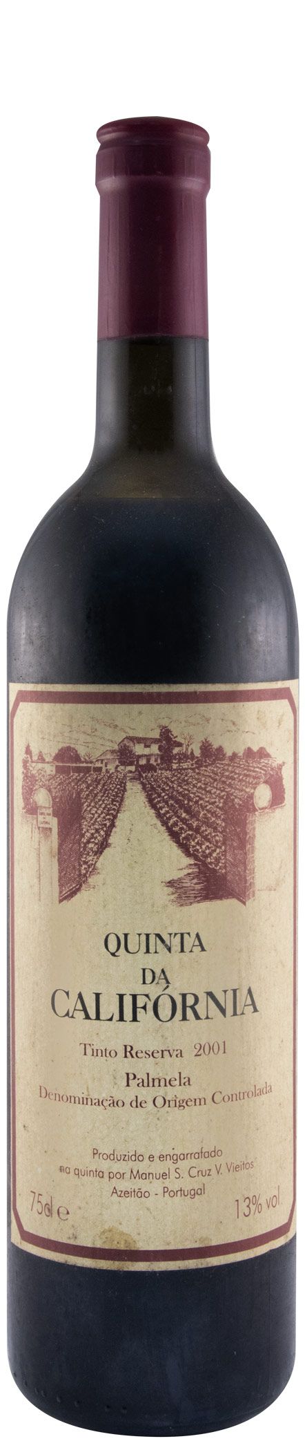 2001 Quinta da Califórnia Reserva red
