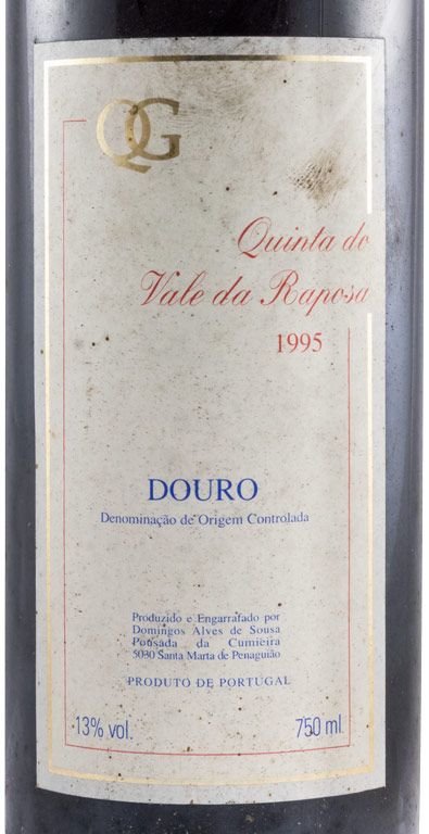 1995 Quinta do Vale da Raposa red