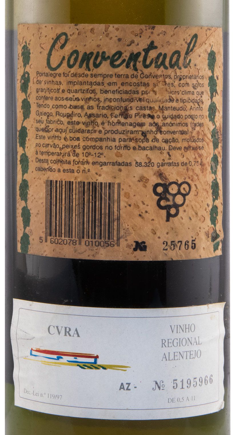 1996 Conventual white