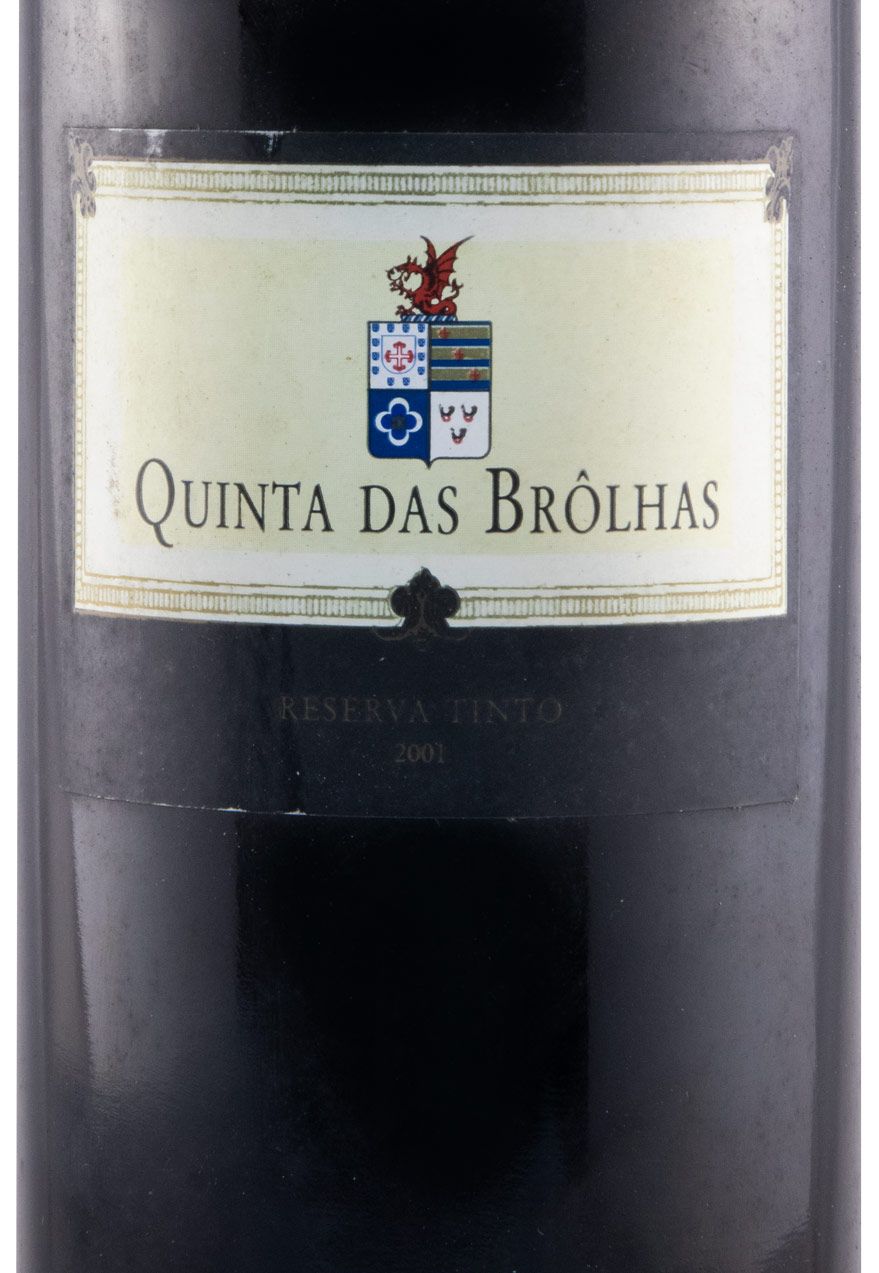 2001 Quinta das Brôlhas Reserva red
