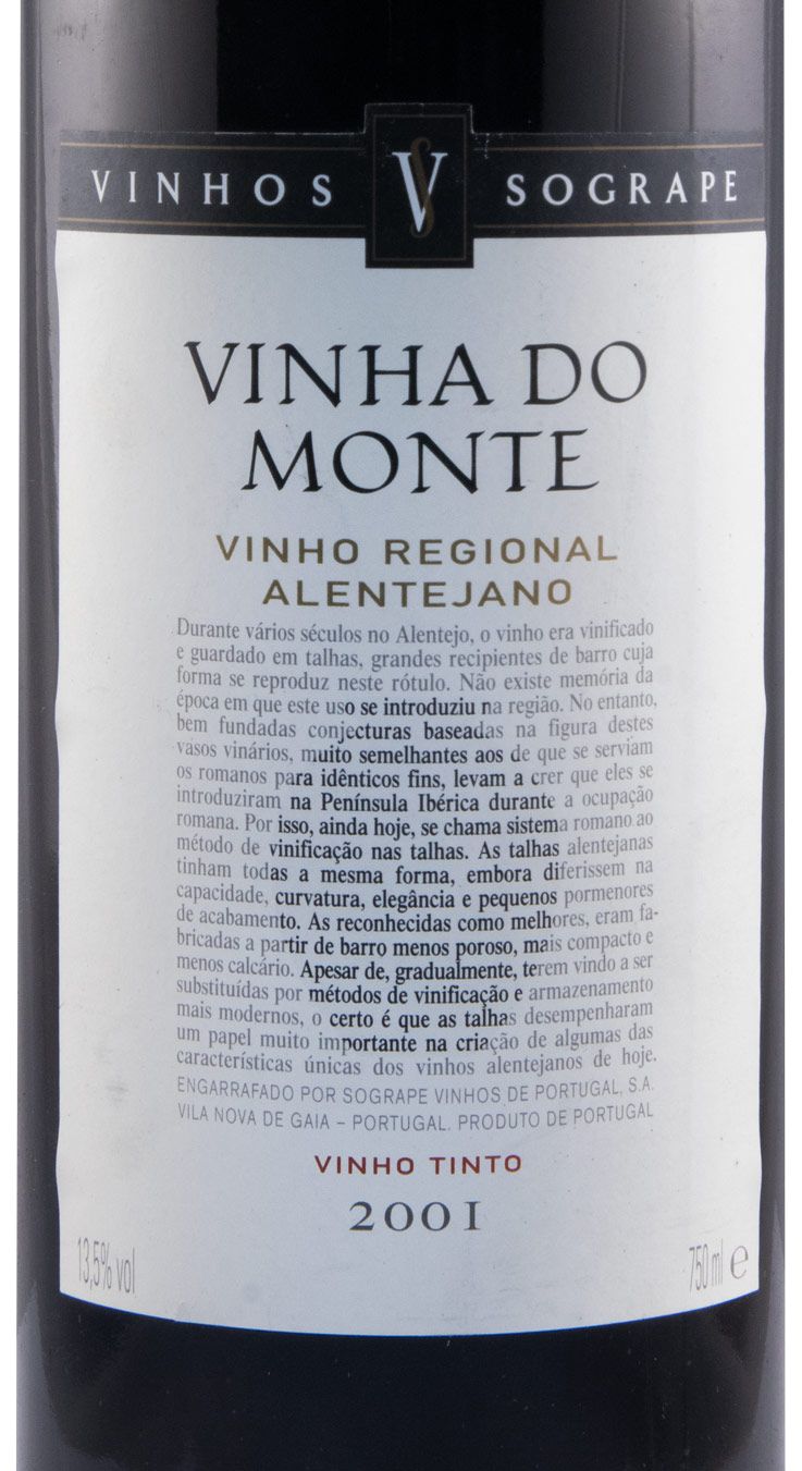2001 Herdade do Peso Vinha do Monte red