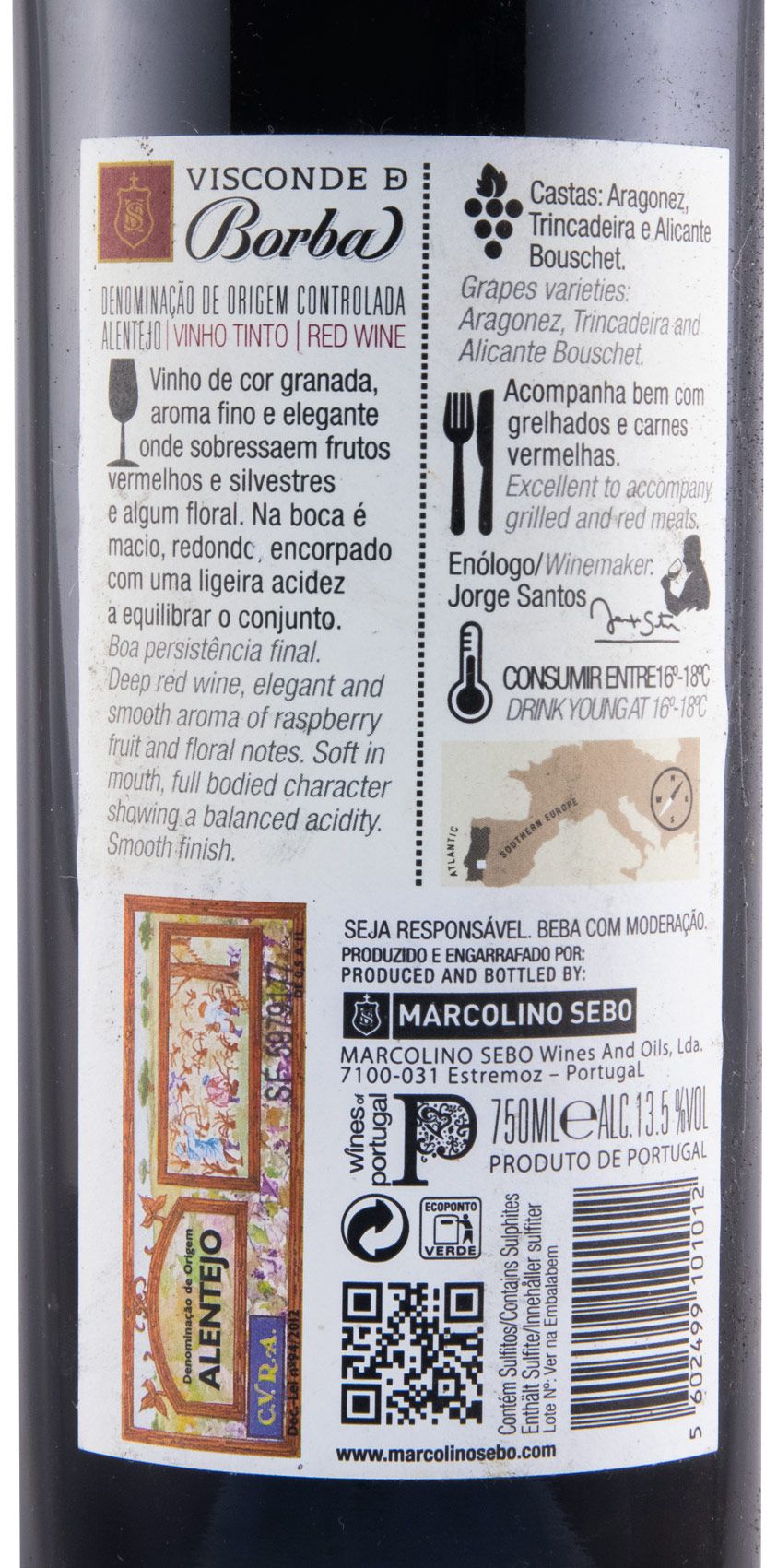 2018 Visconde D Borba red