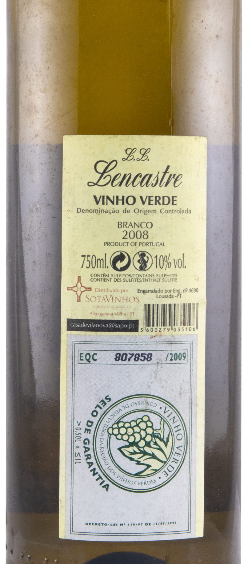 2008 Lencastre white