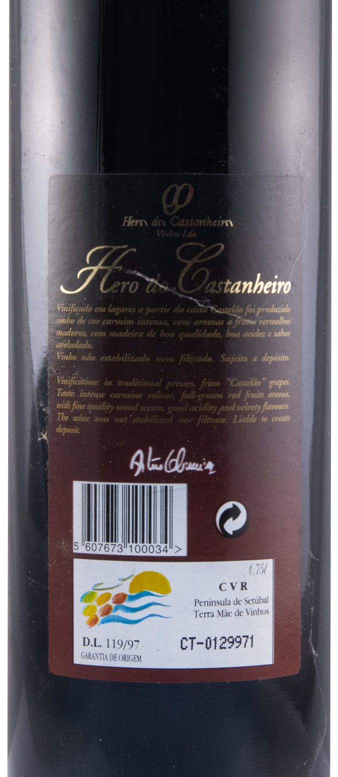 1999 Hero do Castanheiro Reserva red