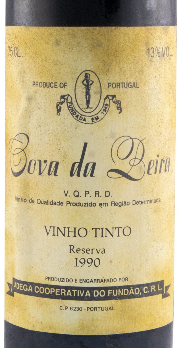 1990 Cova da Beira Reserva tinto