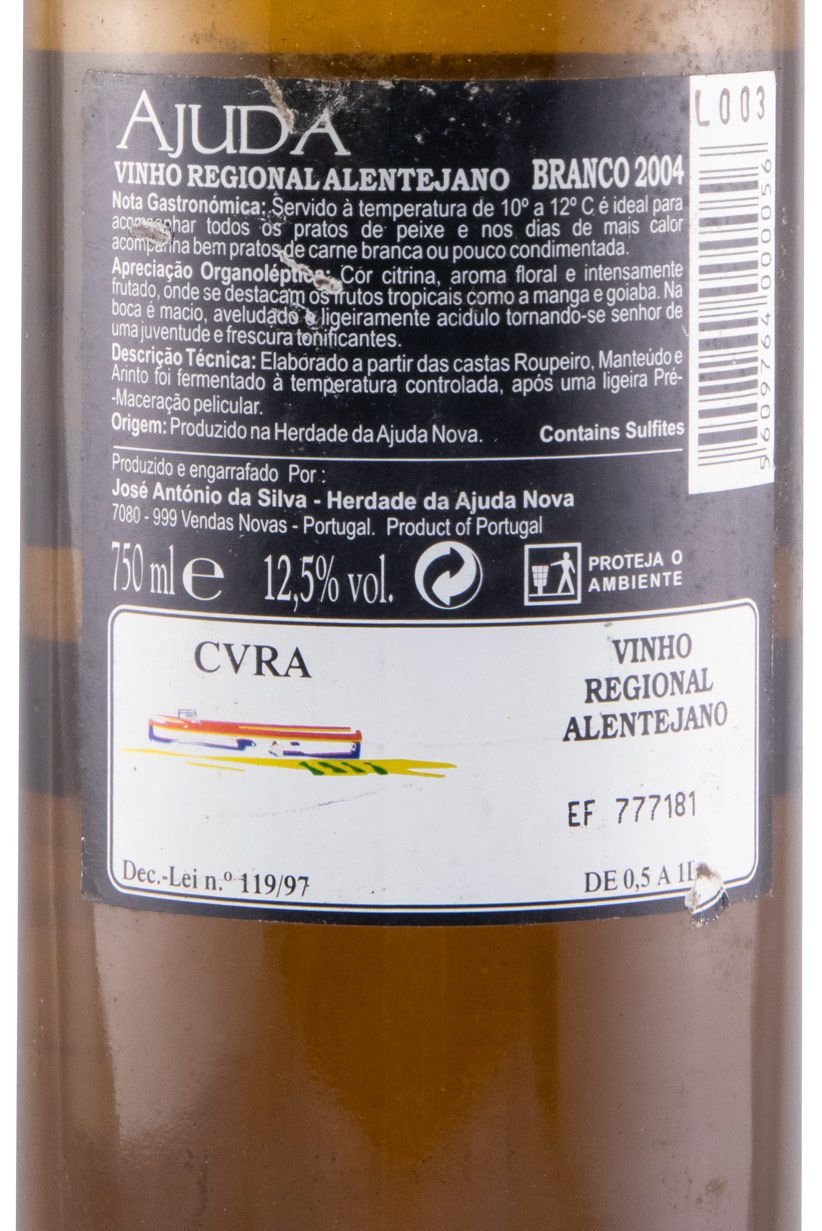 2004 Herdade da Ajuda white