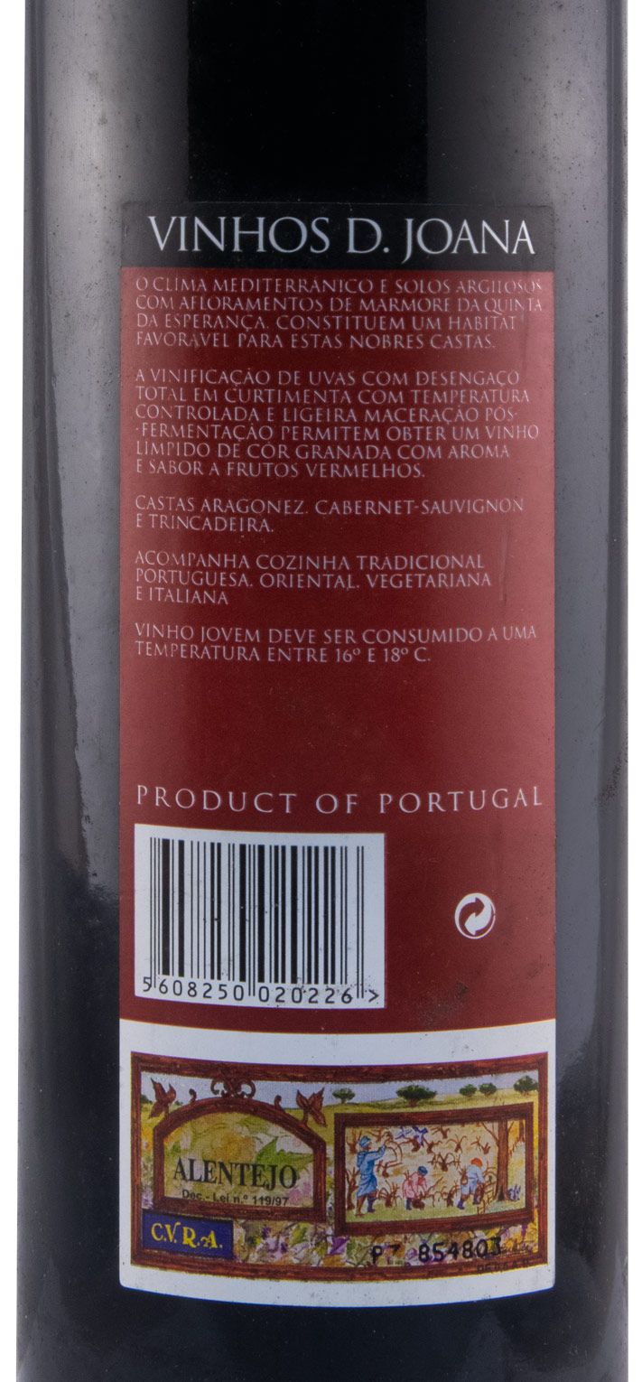 2002 Terras de Estremoz D. Joana tinto