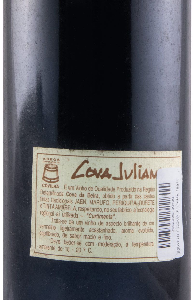 1991 Cova Juliana red
