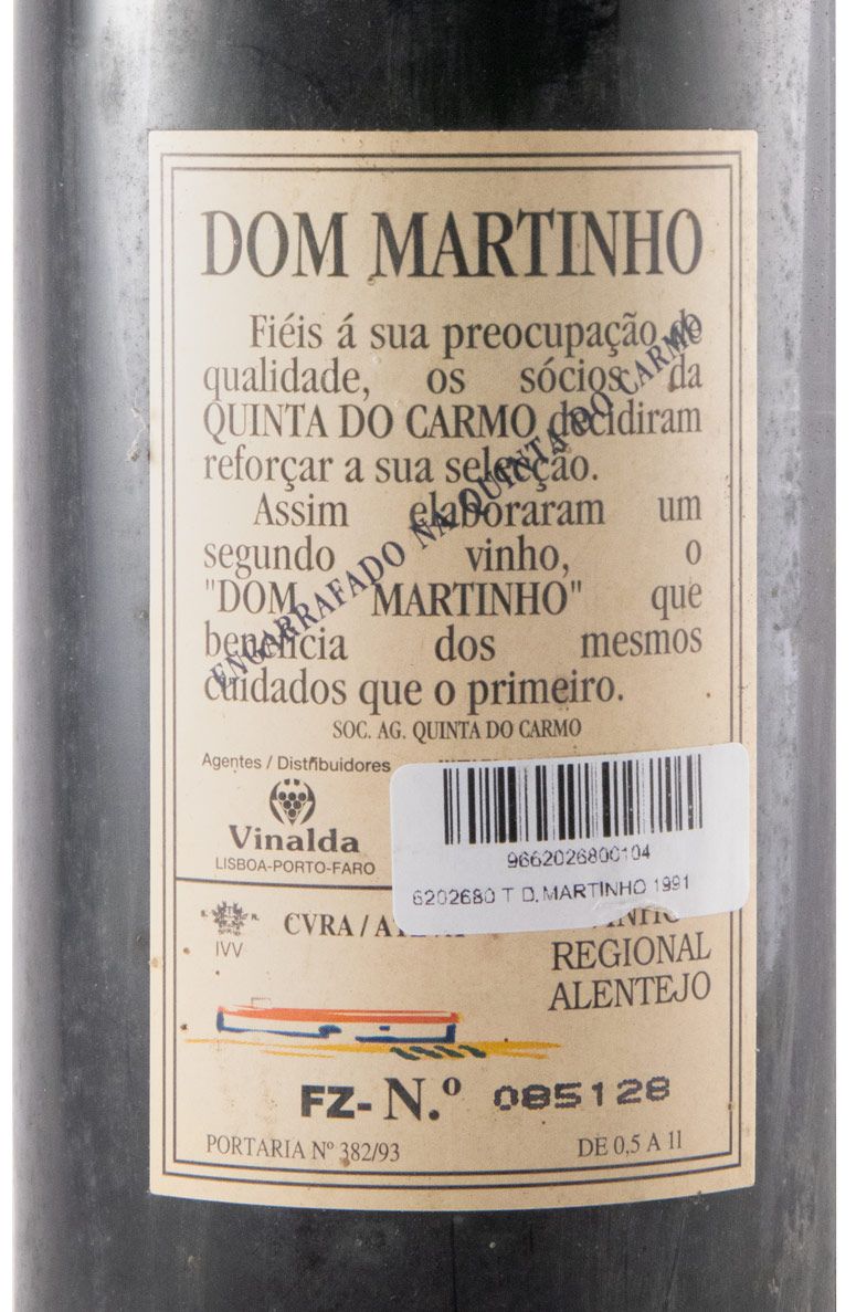 1991 Dom Martinho tinto