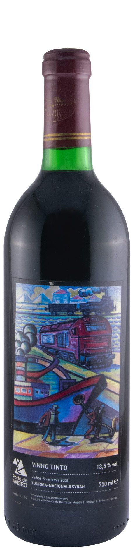 2008 Porto de Aveiro Touriga Nacional & Syrah red
