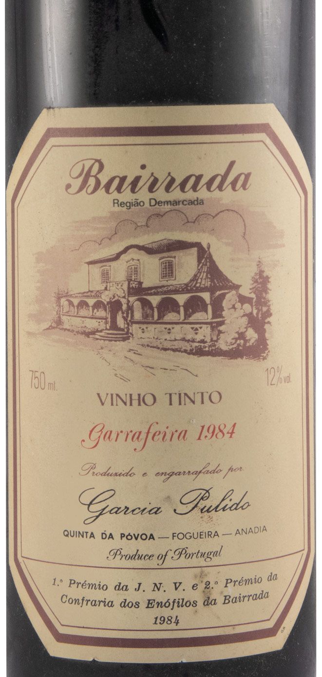 1984 Garcia Pulido Garrafeira red