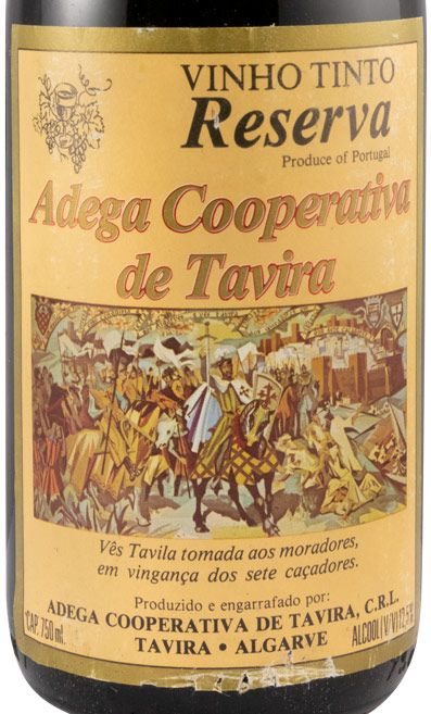 1979 Adega Cooperativa de Tavira Reserva red