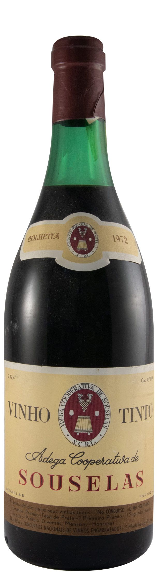 1972 Adega Cooperativa de Souselas Colheita tinto