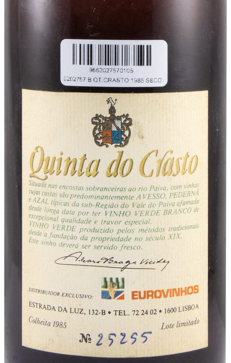1985 Quinta do Crasto white