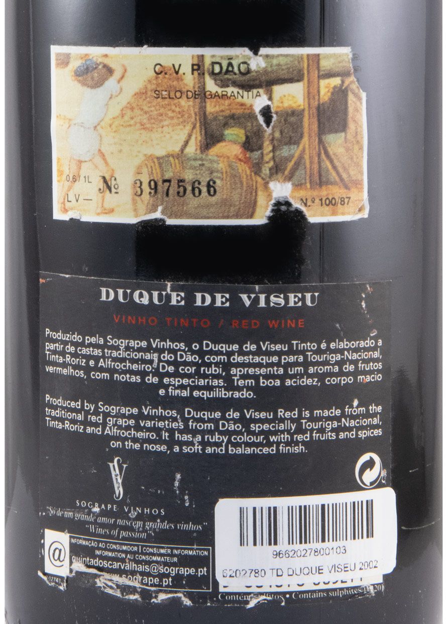 2002 Duque de Viseu red