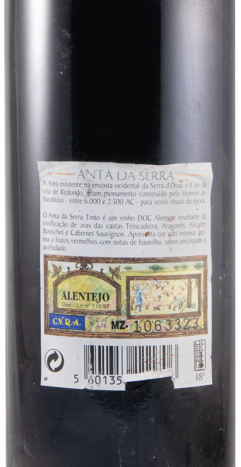 2001 Anta da Serra red
