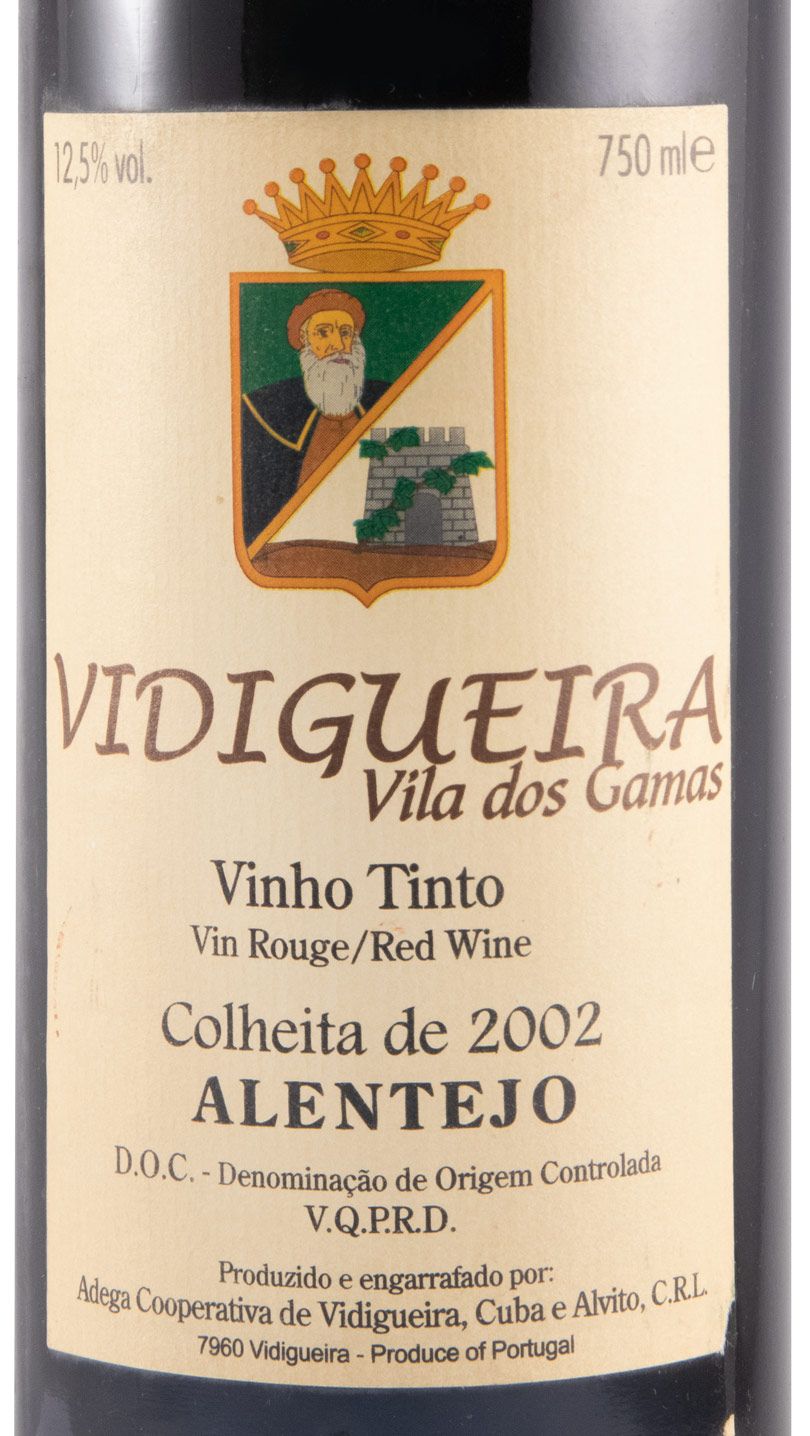 2002 Vidigueira Vila dos Gamas red