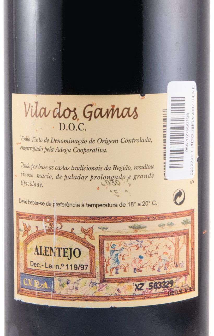 2002 Vidigueira Vila dos Gamas red