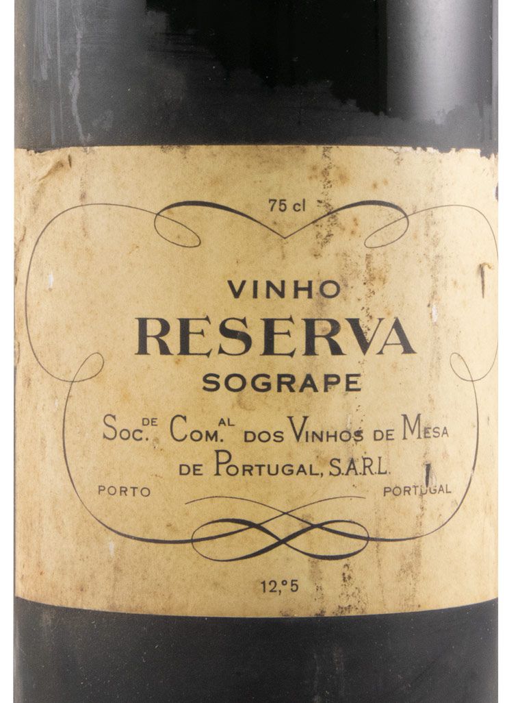 1975 Sogrape Reserva red