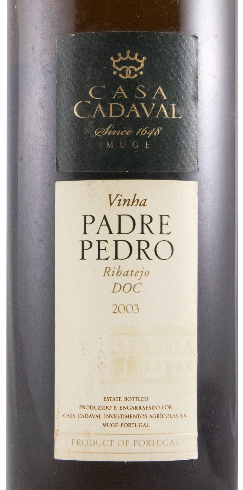 2003 Casa Cadaval Padre Pedro branco
