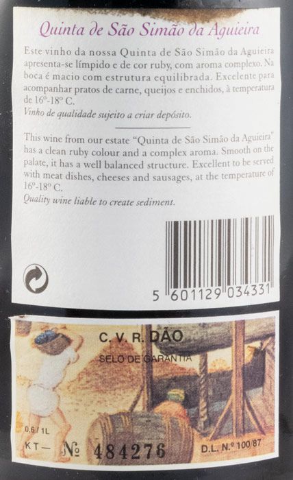 2002 Borges Quinta de São Simão da Aguieira tinto