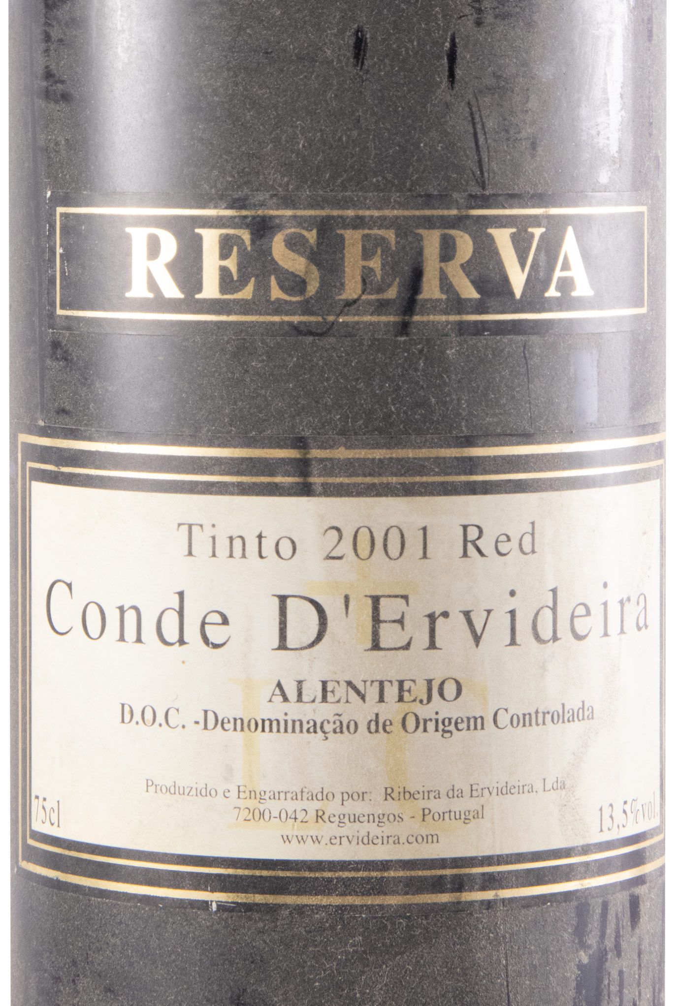 2001 Conde D'Ervideira Reserva tinto